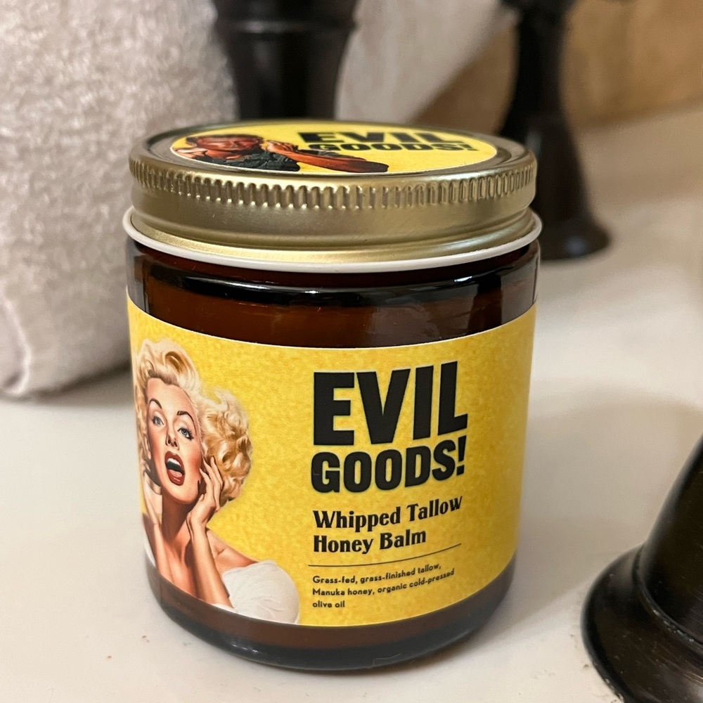 Whipped Tallow Honey Balm - Vibrant Yellow